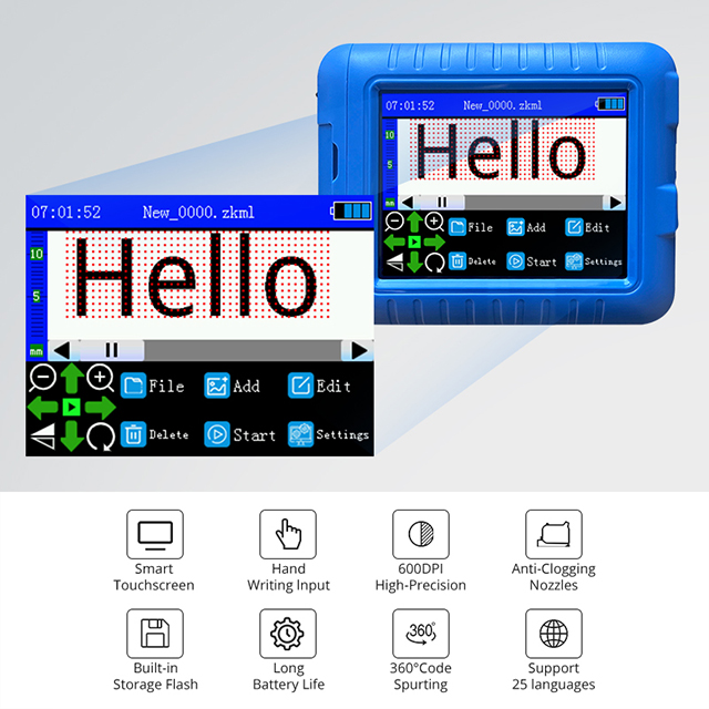 Mini Handheld Inkjet Printer