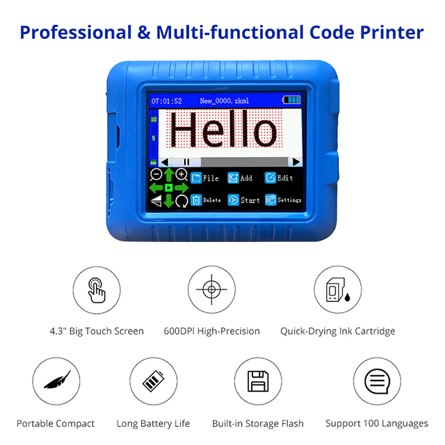 Mini Handheld Inkjet Printer